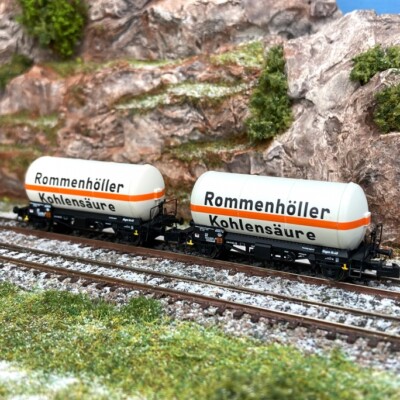 2 Gastankwagen ''Rommenhöller'', DB, Ep IV - ARNOLD HN6604 - N 1/160