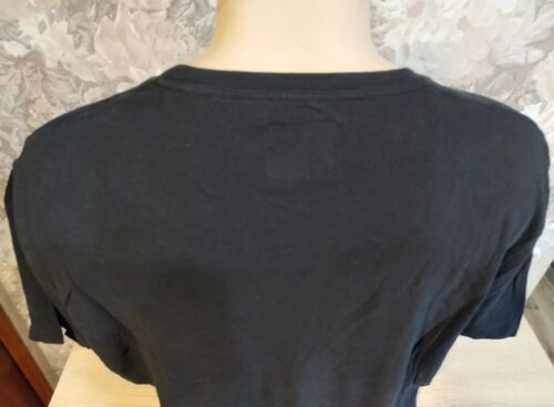 T-shirt uomo Abercrombie & Fitch taglia XL colore nero blu alce - Foto 6 di 11