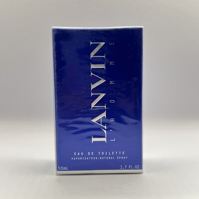 Lanvin L Homme Cologne Eau de Toilette 1.7 fl oz New Perfume Mens Fragrance