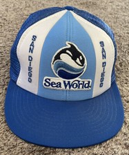 Vintage 1980  s San Diego Sea World Hat, Snapback