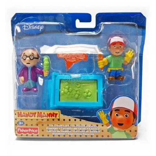FISHER PRICE M4844 M4847 MOBILE PHONE MANNY ICE CREAM CART NEW ORIGINAL PACKAGIN
