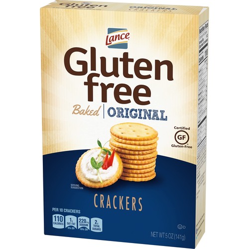 Lance Gluten Free Original Crackers 5 Ounce Pack of 4 Crispy Snack Crackers - Picture 7 of 10