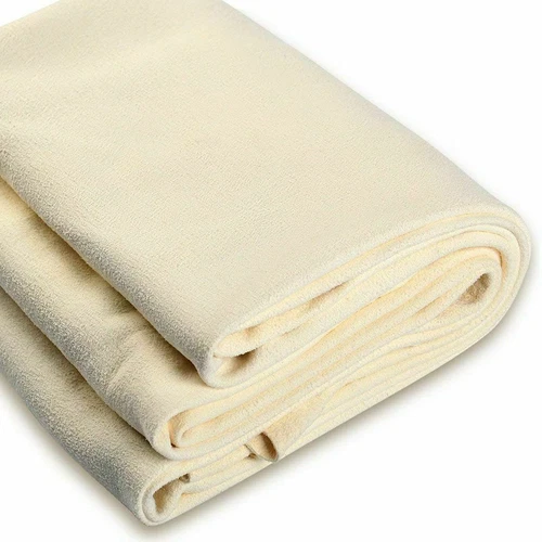 1x Natural Chamois Leather Car Clean Cloth Washing Absorbent Drying Shammy Towel - Picture 1 of 13