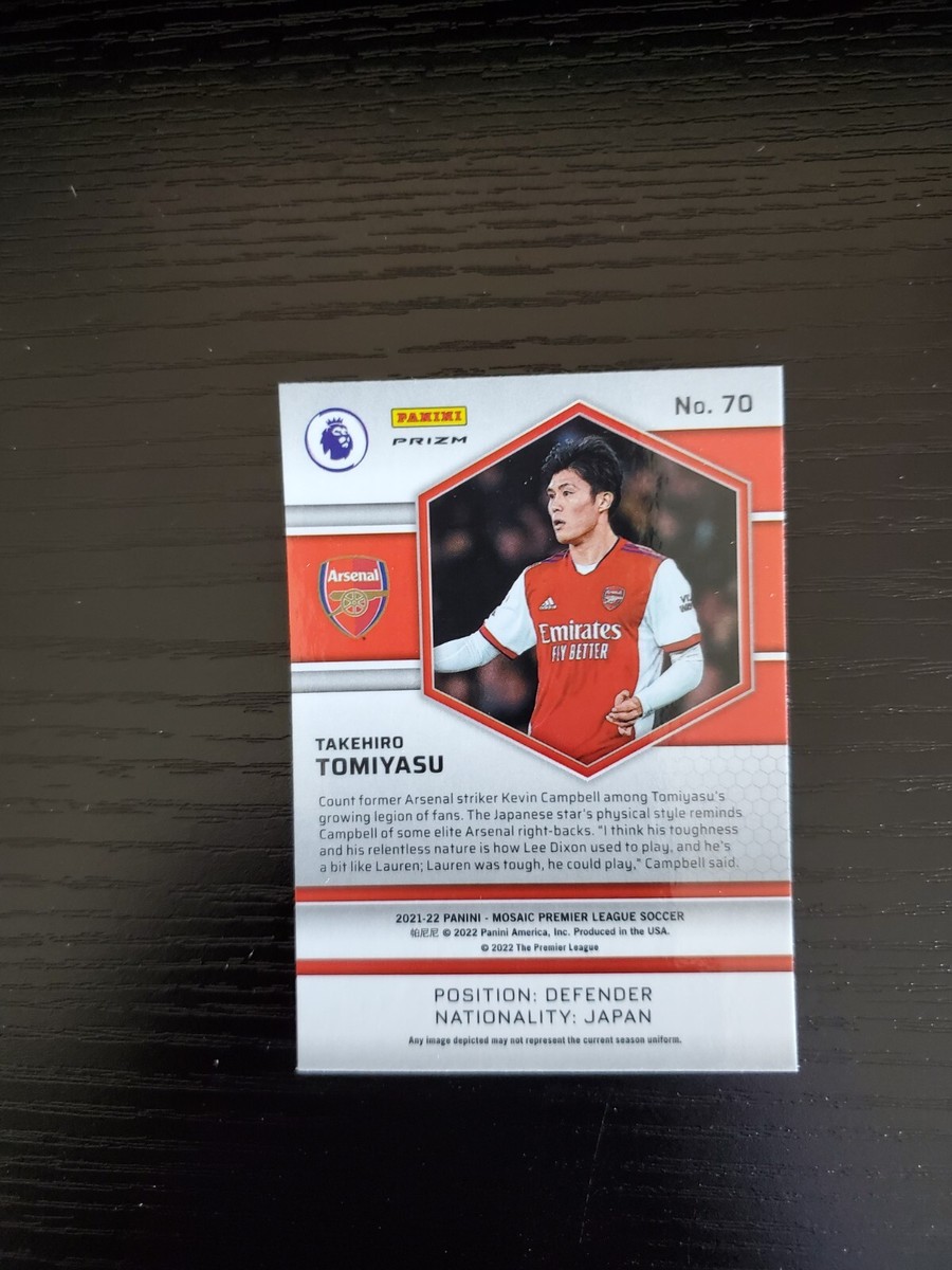 Takehiro Tomiyasu - 2021-22 Mosaic Premier League #70