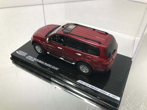 VITESSE 29361 MITSUBISHI PAJERO SPORT LIM.ED -RED MET. 1:43- GOOD IN SHOWCASE - Bild 4 von 7