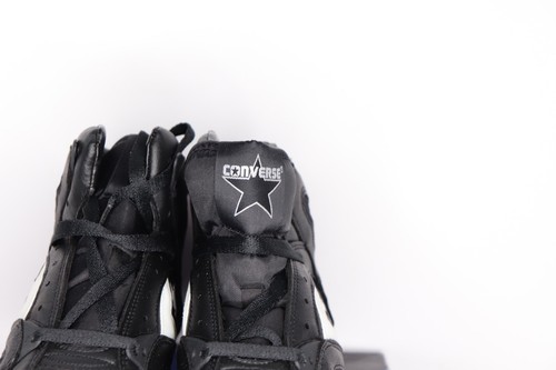 NOS Vintage 90s Converse Cons Pennant Chase Baseball Cleats Black Mens Size 8 - Picture 5 of 9