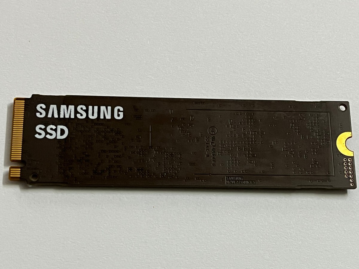 SAMSUNG PM9A1 NVMe MZ-VL22T00 2TB SSD M.2 2280 PCIe Gen4x4 DC 2.9A