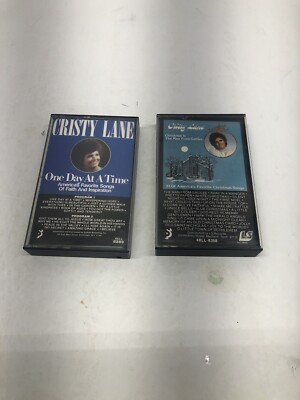 Cristy Lane Cassette Tape Lot One Day At A Time Christmas Is The Man From Galile