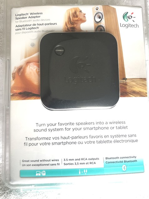 logitech wireless speaker adapter for bluetooth audio devices