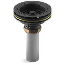 Kohler K-8801-BL 5 Duostrainer Basket Strainer with Sink Drain and Tailpiece