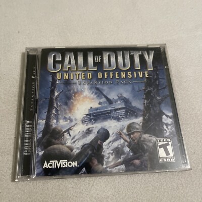 Call Of Duty -United Offensive Expansion Pack Activision PC- CD- Rom) 2 Disc Set