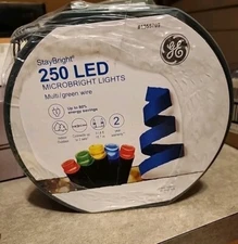 GE Color Choice 250 Ct 51.8-ft Multi Color  LED String Lights