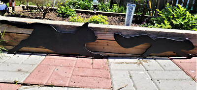 **NEW** Lawn Art Yard Shadow Silhouette -''Cat Chasing!'' 28'' X 12''