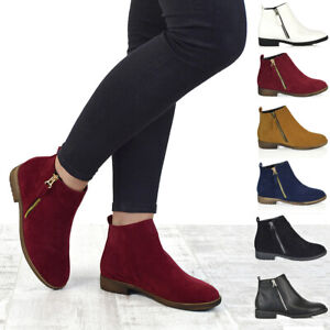 flat chelsea boots ladies