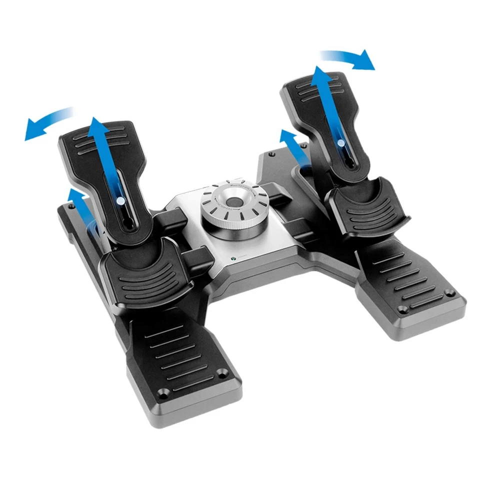 Logitech G Pro Flight Rudder Pedals - Image 2 of 4