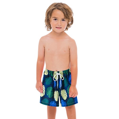 2-8Y Kids Boys Swim Trunks Printed Swimsuit Bathing Suit Beach Swimming Shorts - Picture 48 of 49