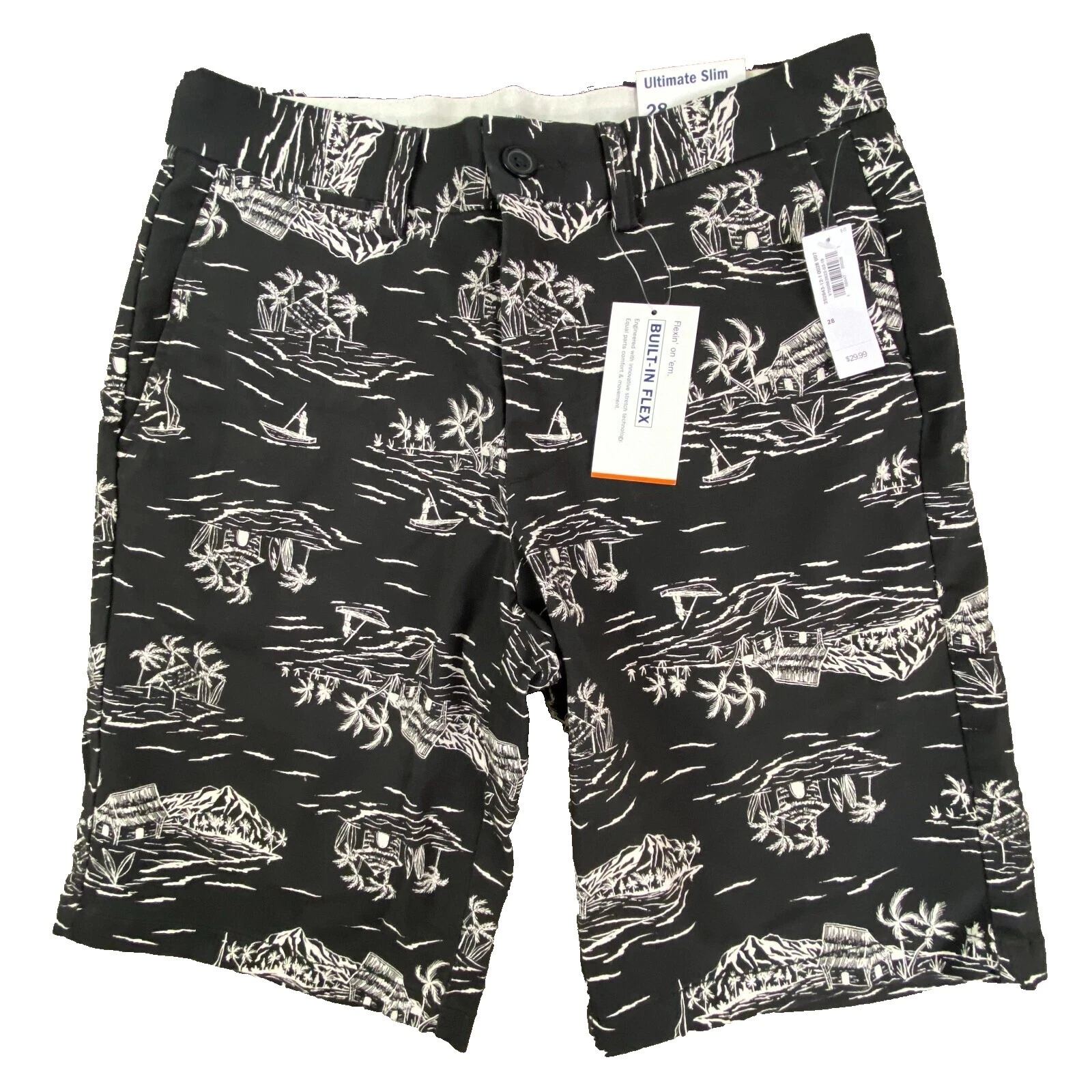 Pantalón corto Negro para Hombres Old Navy