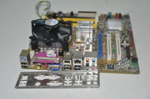 Asus Mainboard P5K-VM/P3 P5G33/DP & INTEL E8500 CPU Sockel 775 PC Platine