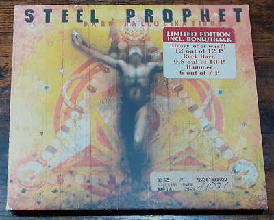 STEEL PROPHET - DARK HALLUCINATION  +1 BonusTrack limited Edition DigiPak CD