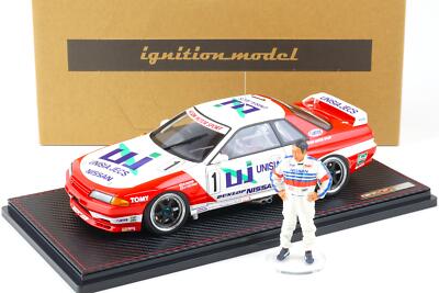 1:18 Ignition Model IG2778 Nissan UNISIA JECS Skyline #1 GTC 1993 with Mr. Hasem