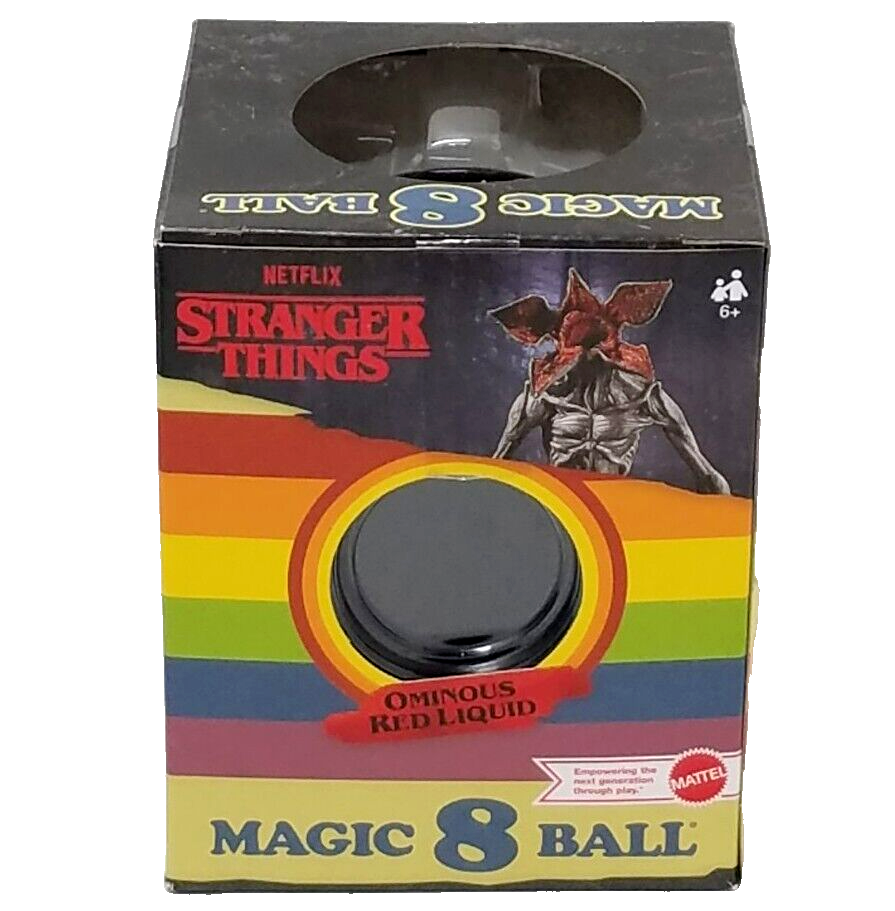Stranger Things Magic 8 Ball Limited Edition HNL Hawkins Rainbow