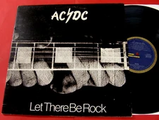 AC/DC  "LET THERE BE ROCK "  1977, Australia Albert APLP-022  Blue Lbls.  EX/NM-