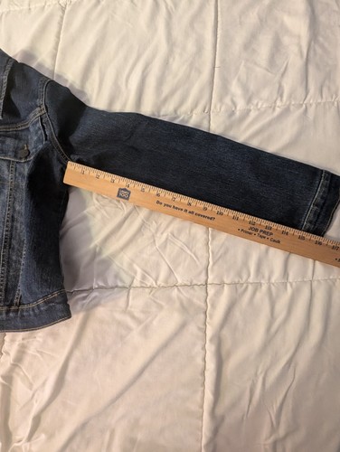 The Childrens Place Denim Youth Girl's Blue Cotton Blend Jeans Jacket Sz XXL 16 - Picture 6 of 7