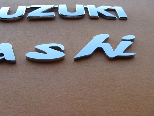 10 11 12 13 SUZUKI KIZASHI REAR TRUNK EMBLEM LOGO BADGE SIGN SYMBOL OEM A43925 - Picture 3 of 8