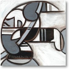 Hockey Wall Art Square Art Decor Poster Gift Small & Large Canvas or Paper