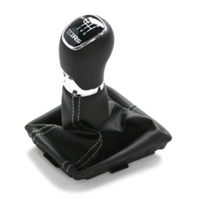 Original Skoda Octavia (5E) VRS Schaltknauf Leder Sport 6-Gang Schaltgetriebe 