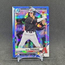 BCP-31 Alek Thomas - 2021 Bowman Chrome Sapphire Base Refractor Prospect