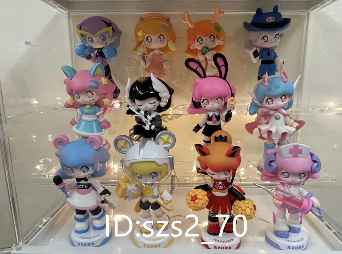 12pcs + Secret Authentic POP MART Azura Animal Fighting