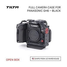 Tilta Full Camera Cage for Panasonic GH6 – Black (Open Box)