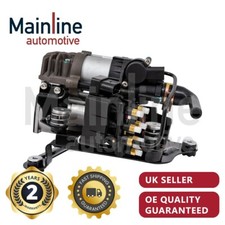 Air Suspension Compressor for  BMW 7-Series 15-22 with Bracket & Valve Block