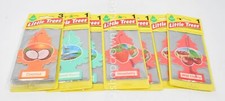 Lot of 9 Little Trees Air Freshener - COCONUT-BAYSIDE-STRAWBERRY-WILD CHERRY