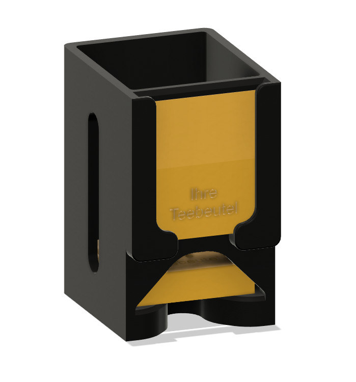Teebeutelspender, Teespender, Teebox-Kiste,Teeaufbewahrungskiste, Konfigurierbar