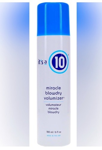 New 2 FOR 1 SPECIAL! “It's A 10” Miracle Blowdry Volumizer 6.5 Ounces. Unisex