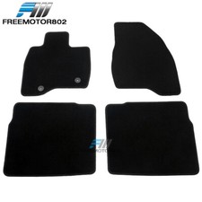 Fits 15-19 Ford Explorer Front & Rear Floor Mats Black Nylon Car Mat 4PCS