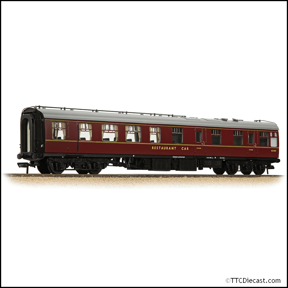 Bachmann 39-103D BR Mk1 RU Restaurant Unclassified BR Mar - OO Gaugen  - OO