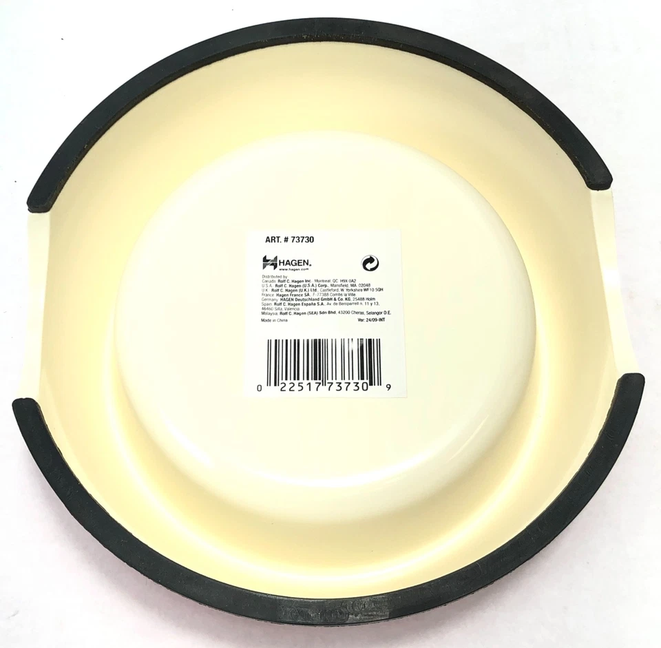 Prato para Cachorro Hagen Ossos Rosa Tamanho Pequeno 2 em 1 11,8 oz 73730 - Imagem 3 de 3