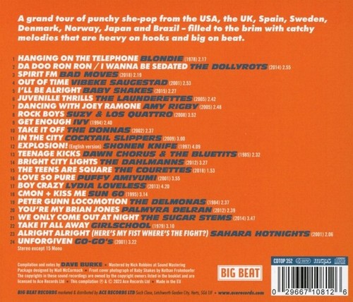 SHE'S GOT THE POWER-FEMALE POWER POP,PUNK & GARAG CD NEU - Bild 2 von 2