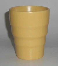 Metlox Pottery Series 200 California Pottery #235-X Pastel Yellow Tumbler