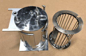 Varian Water Cooled Vacuum Chamber Sputter Coating 13