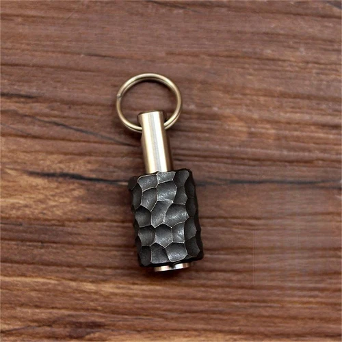 Cuchillo de aleación de titanio cordón cuentas Paracord EDC colgante pulsera hacer cuentas regalo - Imagen 4 de 23