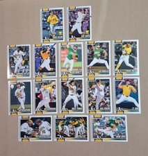 2026 Topps Series 1 Base Oakland Athletics A's Team Set - 15 Cards