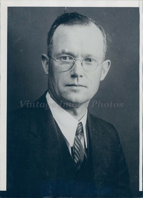 1935 Oscar Phillips State Highway Policeman Rockport in Postmaster Photo