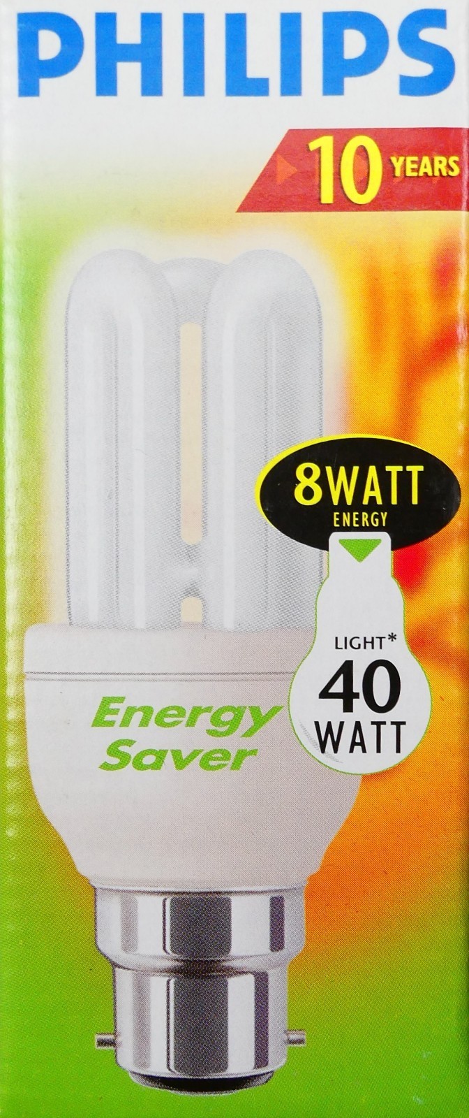 Philips Genie 8W E27 ES 40W Equivalent Bulbs 1 Pack - New & Sealed