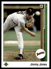 1989 Upper Deck Jimmy Jones San Diego Padres #286