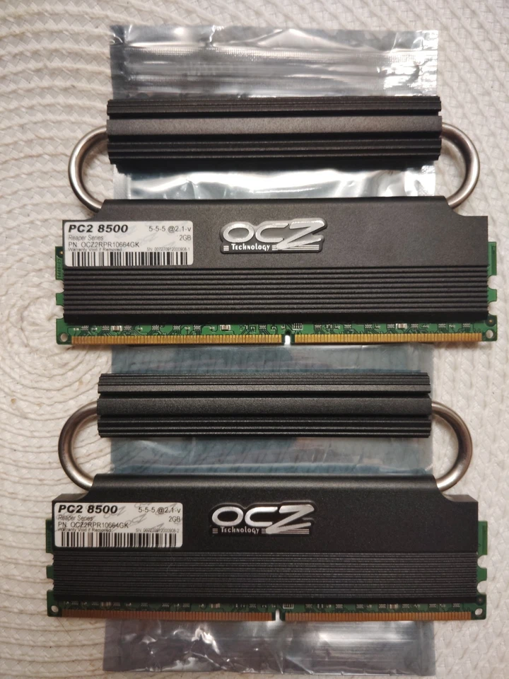 OCZ Reaper Series "HPC" OCZ2RPR10664GK 4x 2GB (8GB) DDR2 PC2-8500 RAM - Image 3 of 4