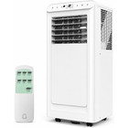 8000 BTU Portable AC Unit 3in1 48dB Quiet Remote Timer WindowKit Covers 350 Sqft
